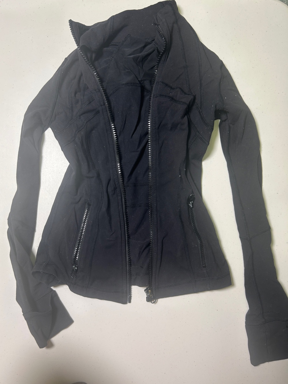 Lulu Black Women's Zip-Front Jacket